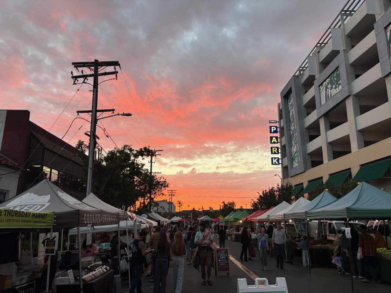 sunset market